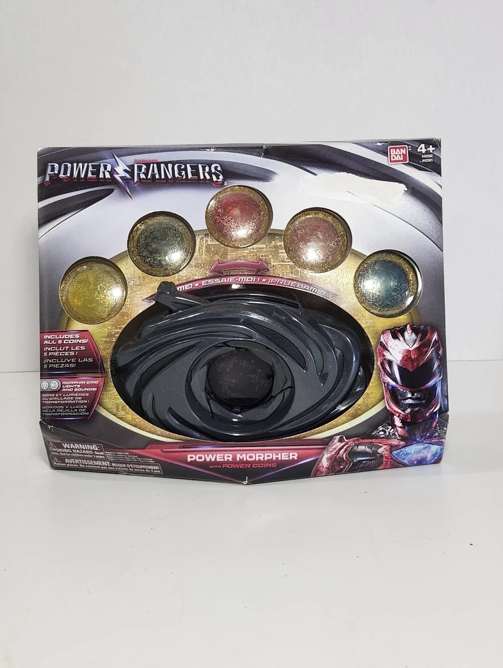 Power Rangers Movie Power Morpher w/ 5 Power Coins Bandai 2017 NEW Sealed